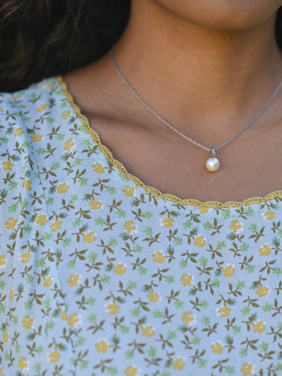 Daphne Porch Dress - Powder Blue