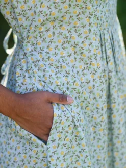 Daphne Porch Dress - Powder Blue