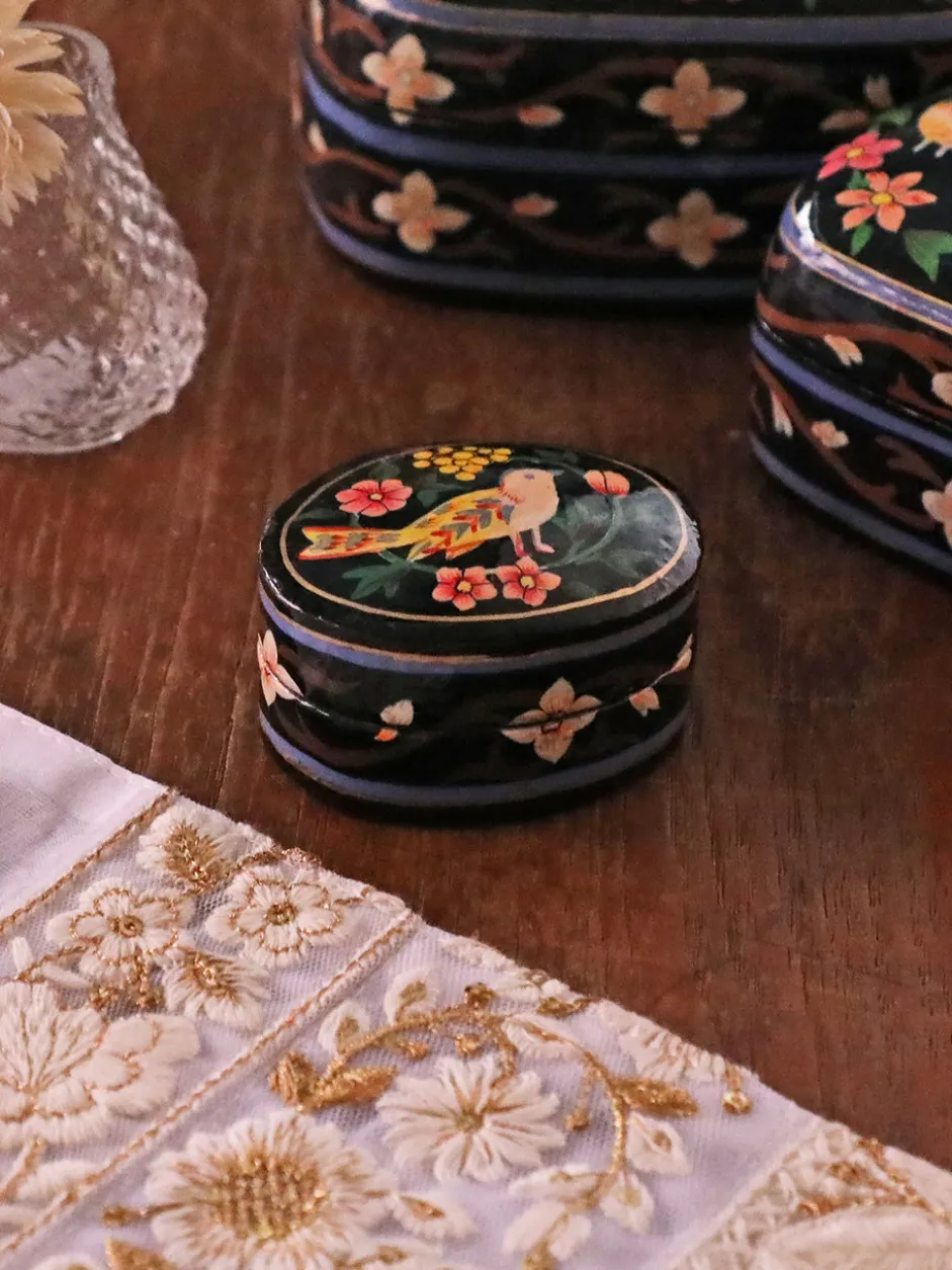 Darjeeling Ring Box - Black