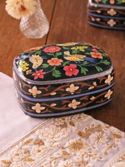 Darjeeling Trinket Box Large - Black