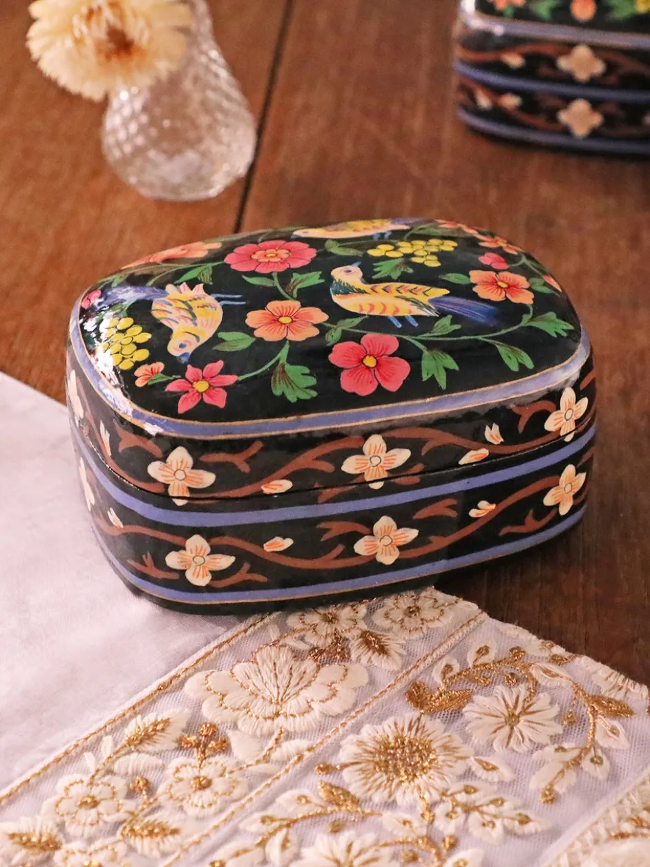 Darjeeling Trinket Box Large - Black