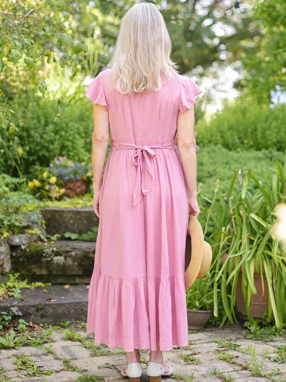 Debutante Dress - Dark Rose
