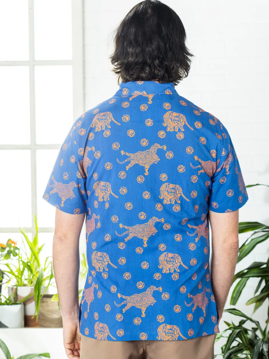 Electric Tiger Shirt - Blue