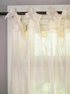 Ella Dot Lace Curtain