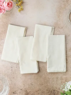 Essential Cottage Napkin Set of 4 - Ecru