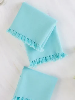 Essential Napkin Set of 4 - Aqua