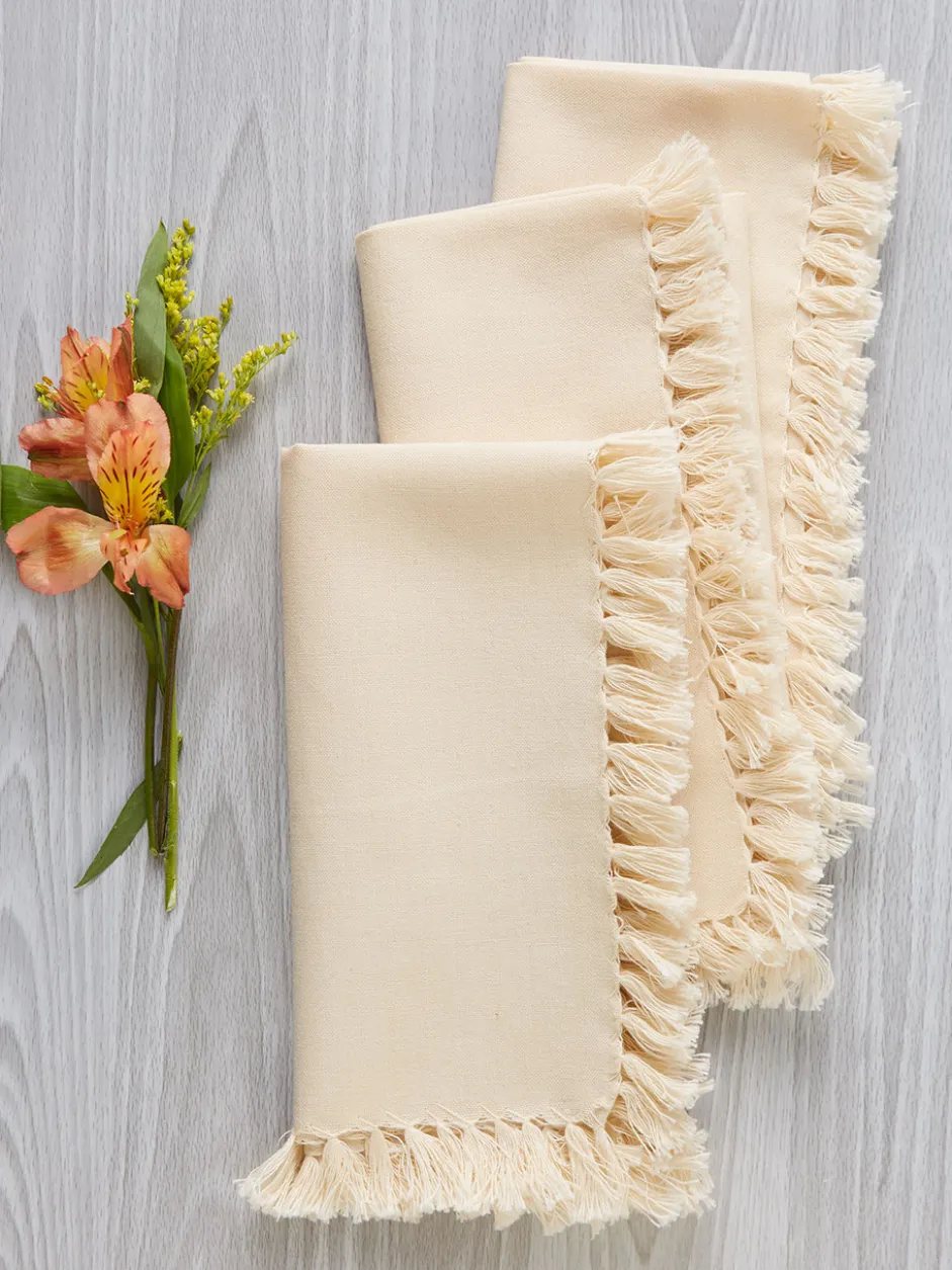 Essential Napkin Set of 4 - Ecru