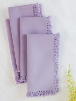 Essential Napkin Set of 4 - Lavender