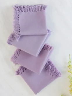 Essential Napkin Set of 4 - Lavender