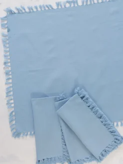 Essential Napkin Set of 4 - Light Blue