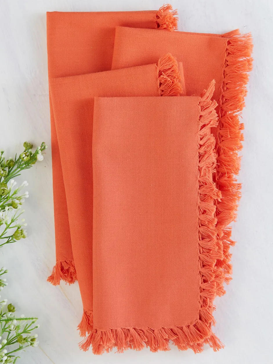 Essential Napkin Set of 4 - Orange