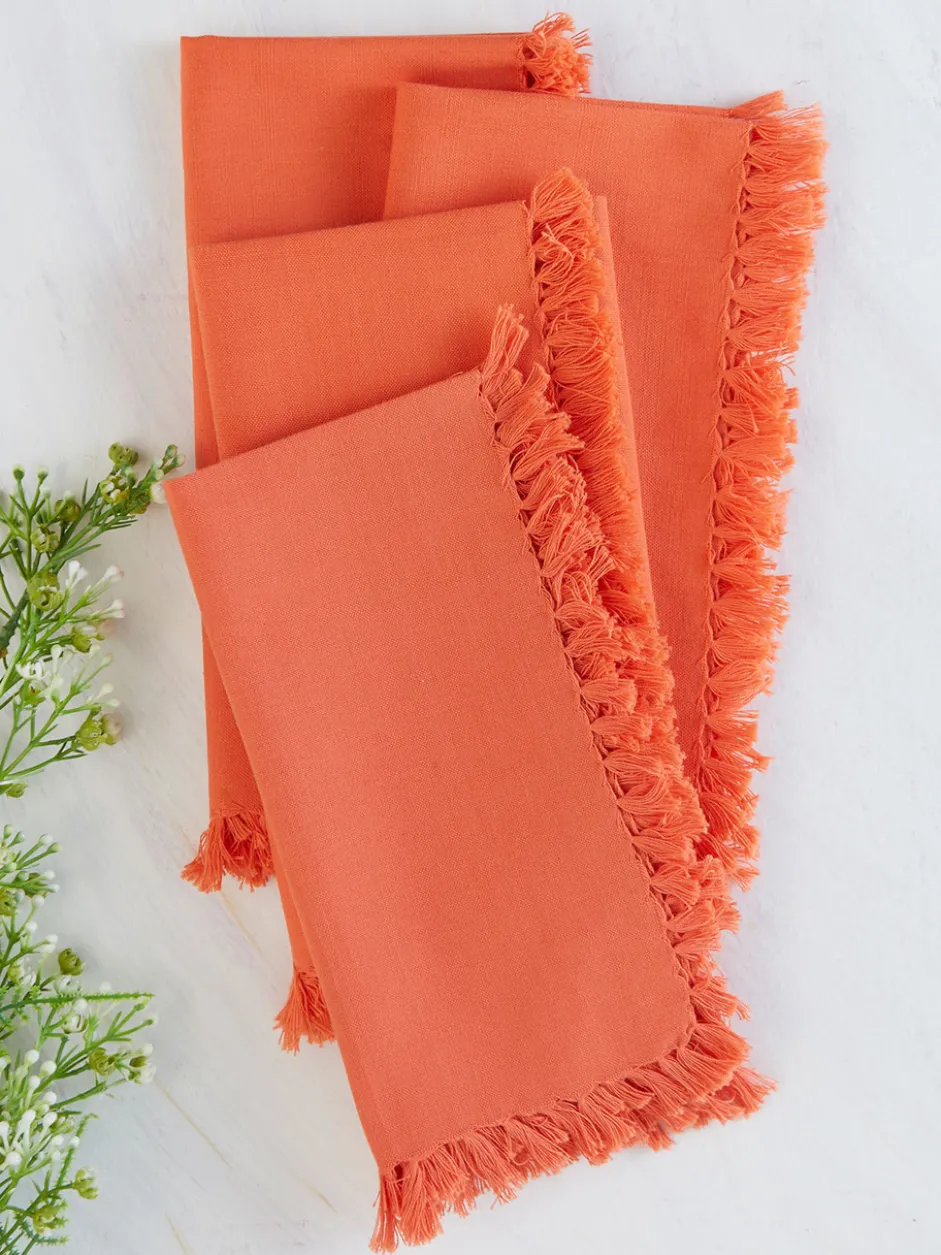 Essential Napkin Set of 4 - Orange
