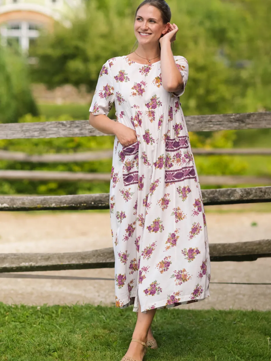 Estella Porch Dress - Purple
