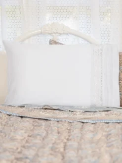 Evangeline Pillowcase Set of 2 - White