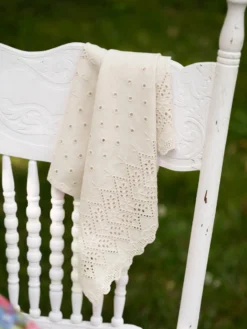 Everyday Eyelet Napkin Set of 2 - Ivory