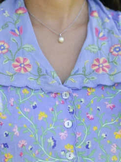 Fairday Porch Dress - Periwinkle