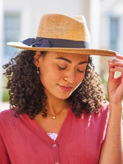 Flat Brim Fedora