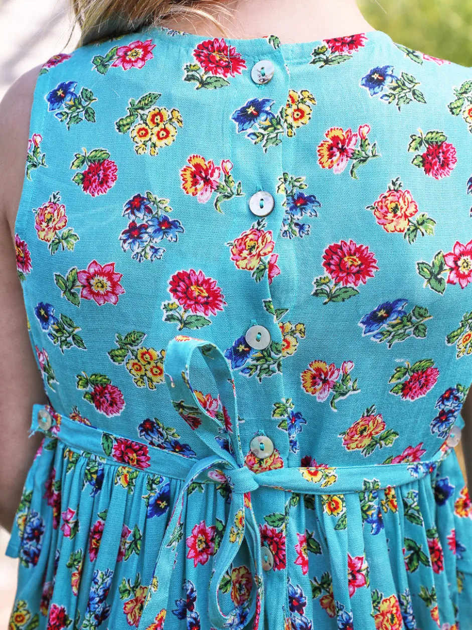 Flower Toss Kids Dress