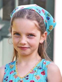 Flower Toss Kids Kerchief
