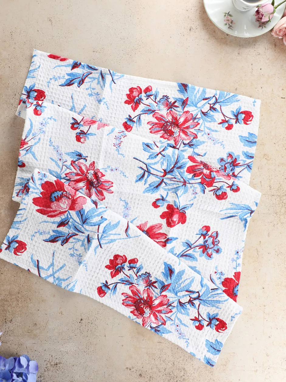 Friendship Tea Towel Set of 2 - Soft White
