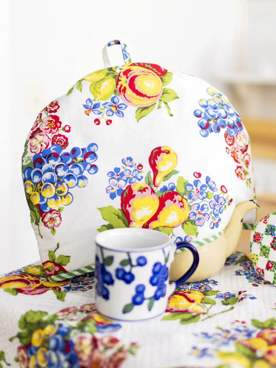 Fruit Basket Patchwork Tea Cozy - Multi
