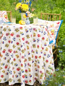 Fruit Basket Round Cloth - Multi