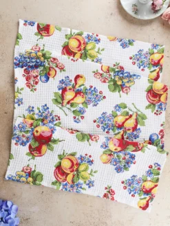 Fruit Basket Tea Towel Set of 2 - Multi