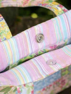 Garden Collage Lunch Bag - Pastel