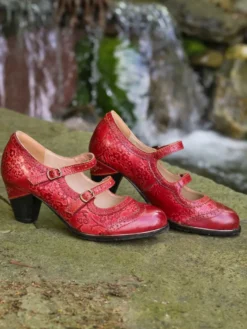 Gaviria Shoe - Red