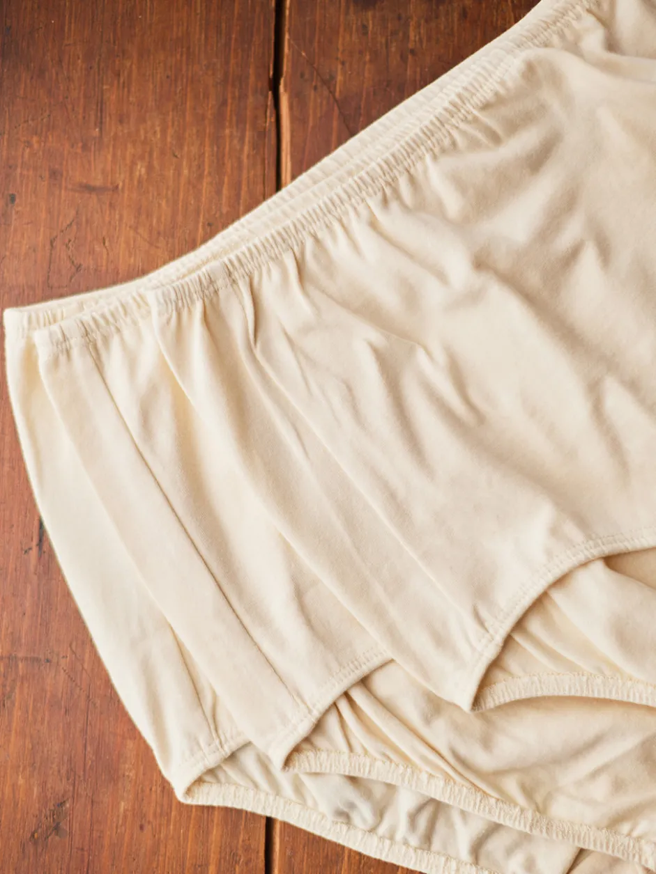 Granny Fit Underwear Set of 3 - Ecru