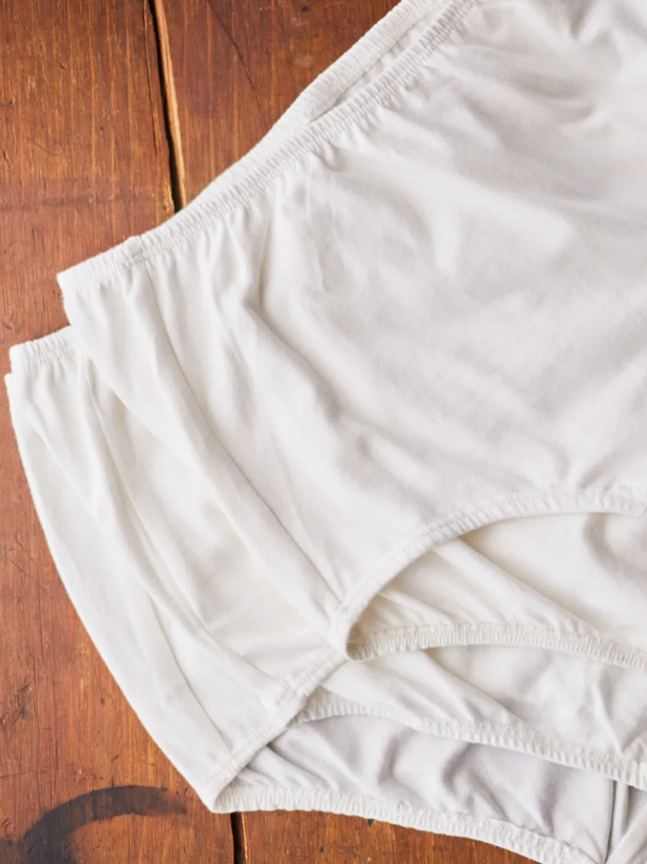 Granny Fit Underwear Set of 3 - White