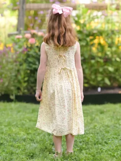 Hailey Kids Dress - Cream