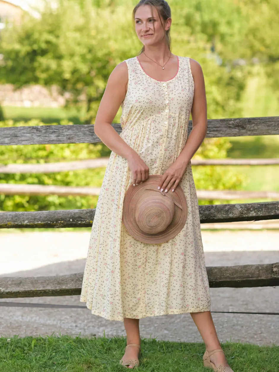 Hailey Pinafore Dress - Cream