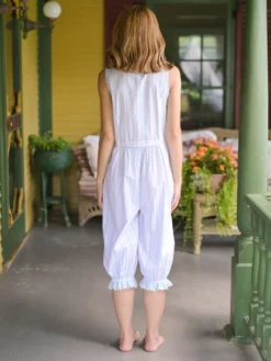 Hampton Stripe Camaloon - White Blue