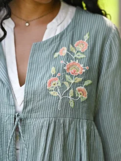 Happiness Cover Up - Soft Teal