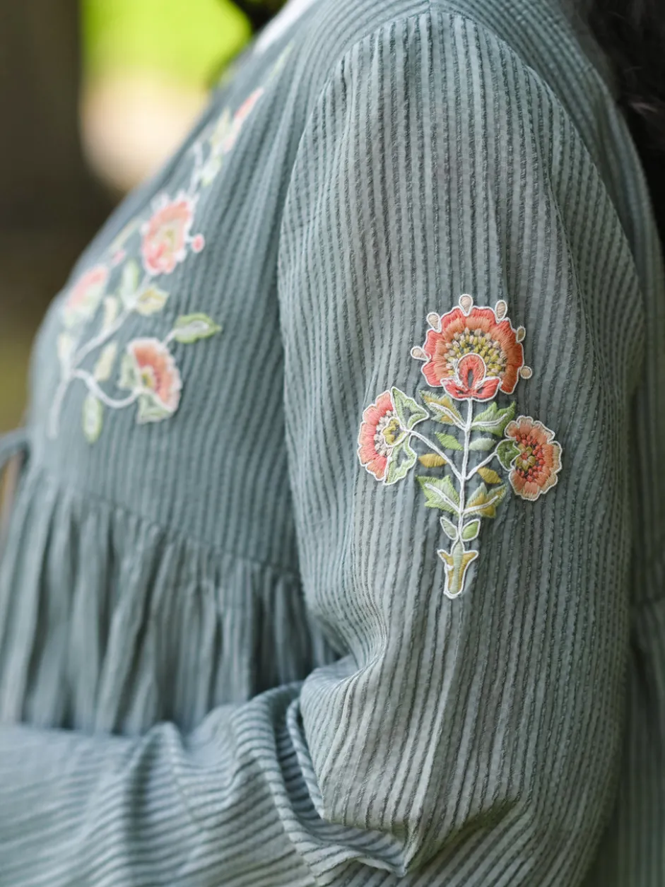 Happiness Cover Up - Soft Teal