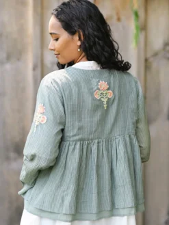 Happiness Cover Up - Soft Teal