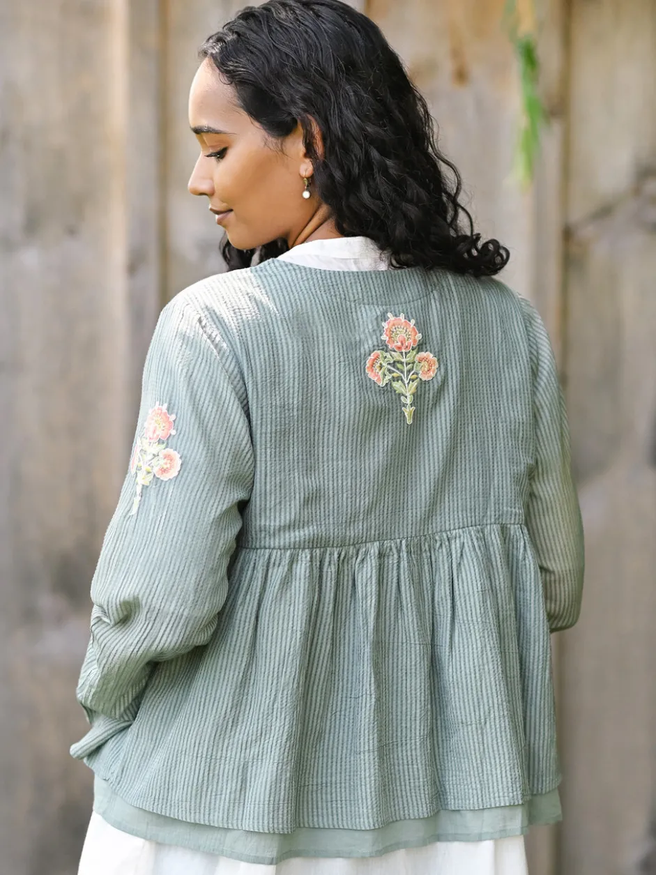 Happiness Cover Up - Soft Teal