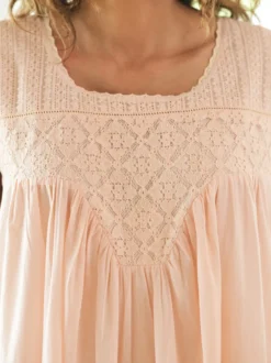 Heirloom Nighty - Powder Peach