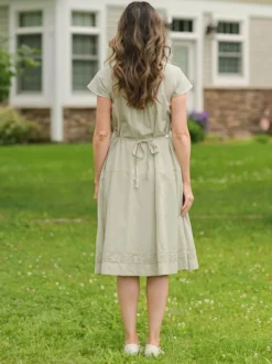 Hemingway Dress - Sage