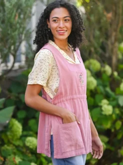 Homesteading Smock - Rose