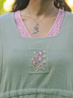 Homesteading Smock - Sage