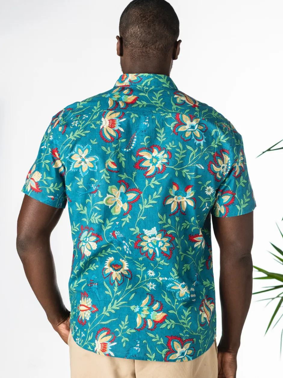 Honolulu Shirt - Teal