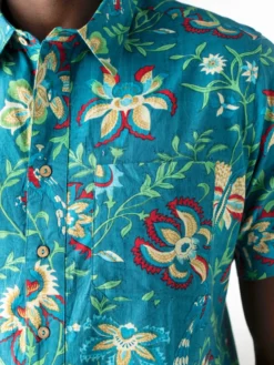 Honolulu Shirt - Teal