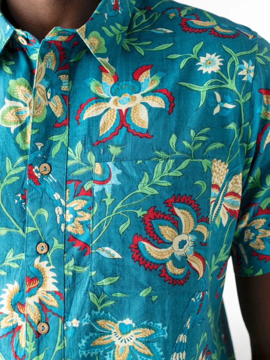 Honolulu Shirt - Teal