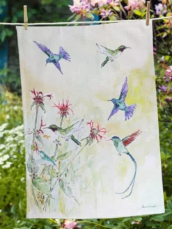 Hummingbird Tea Towel