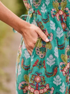 Jacobean Smock Dress
