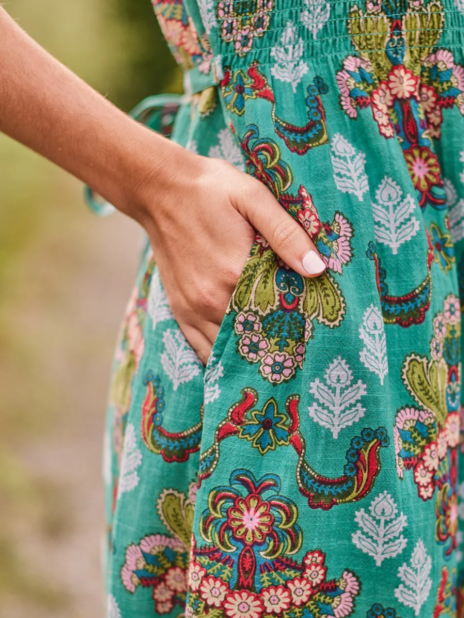 Jacobean Smock Dress