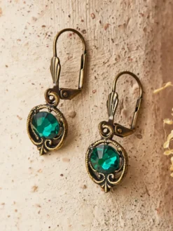 Jade Forest Earrings