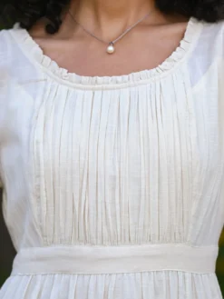 Jane Austen Dress - Eggnog